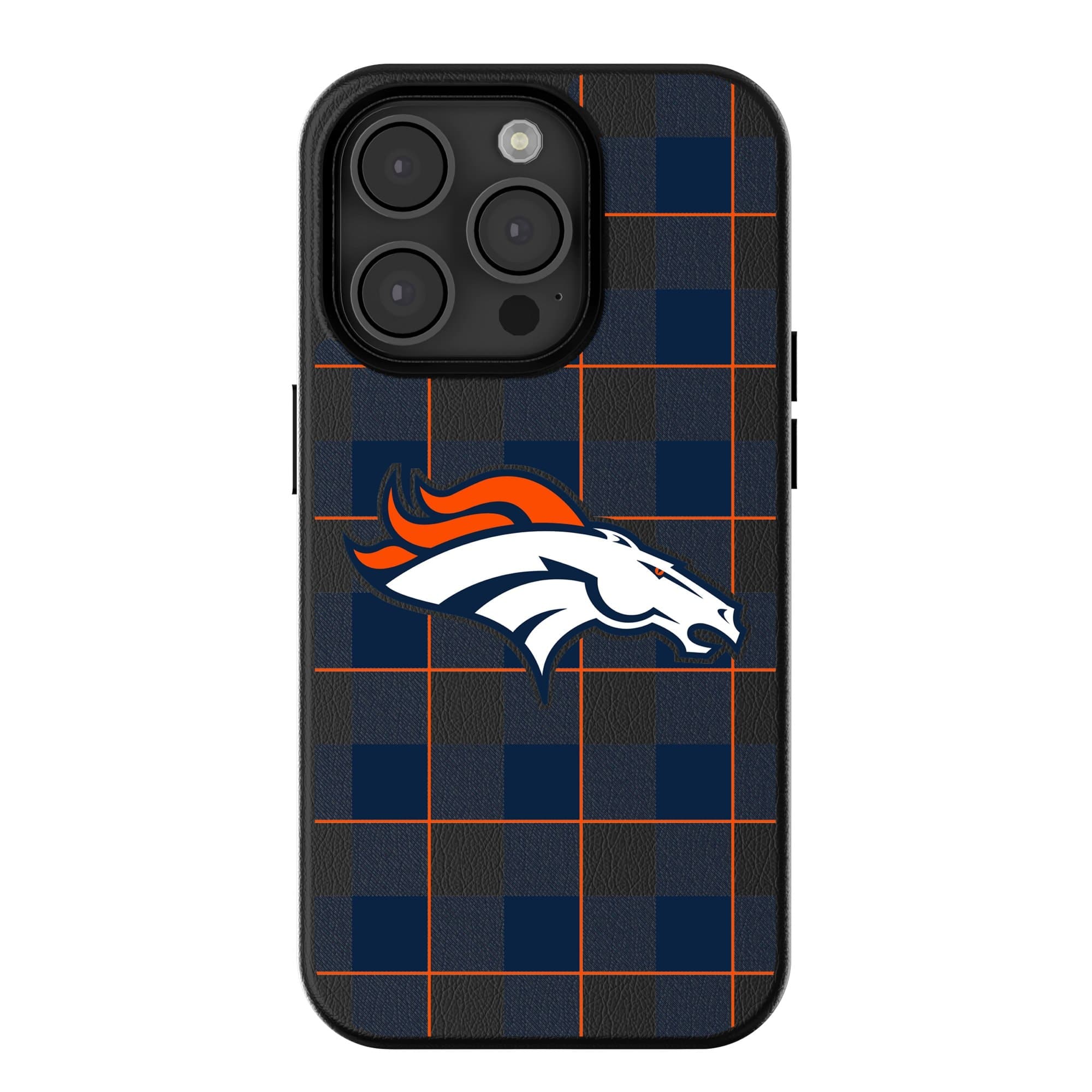 Keyscaper - NFL - Denver Broncos - Plaid Magnetic Bump iPhone Case - 16 Pro Max - Black price history on PriceWatchPro