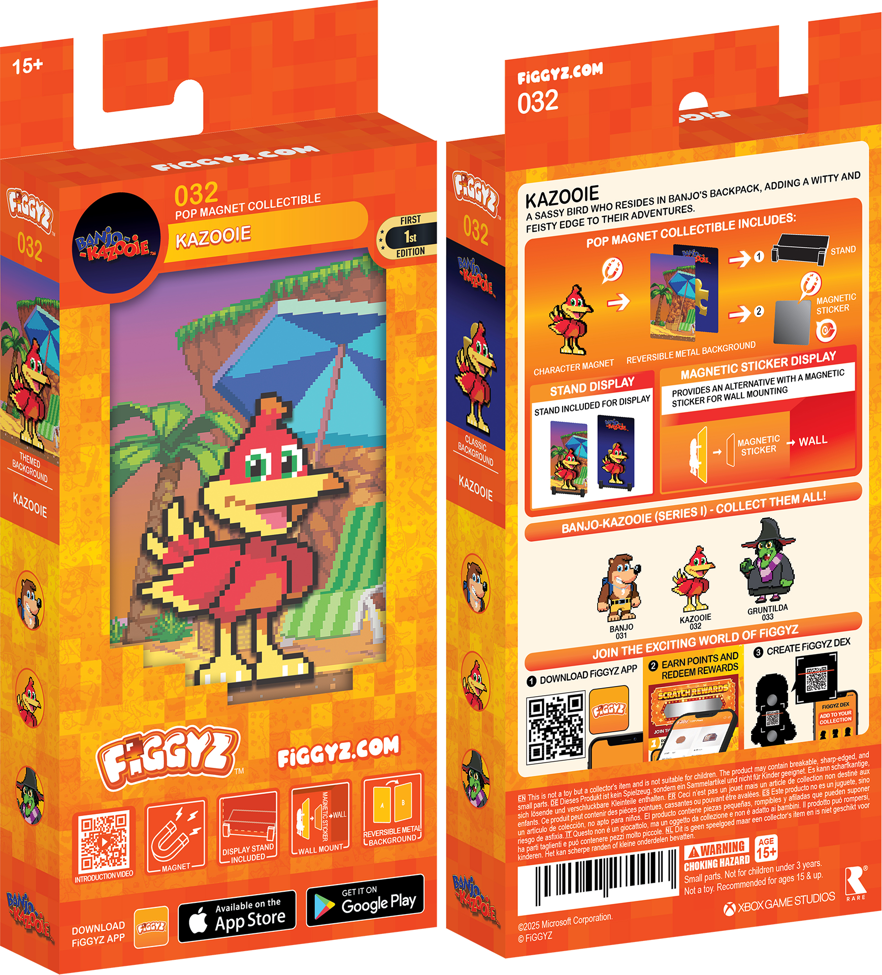 15+ FIGGYZ.COM  
032 LOV FIGCYZ 032 COLLECTIBLE FIGGY2 POP MAGNET  
032 KAZOOIE KAZOOLE WITTY AND BACKPACK, ADDING FAGGY2 KAZOOIE SASSY BIRD WHO RESIDES ADVENTURES. BANJO'S FIRST LDGE THEIR INCLUDES:  
032 FLISTY COLLECTIBLE 1 POP MAGNET EDITION STAND Ned MAGNETIC STICKER METAL BACKGROUND MAGNET REVERSIBLE DISPLAY CHARACTER MAGNETIC STICKER WITH MAGNETIC STAND DISPLAY ALTERNATIVE PROVIDES WALL MOUNTING FOR DP STICKER FOR STAND INCLUDED THONEO RUND KAZOOIE CAS BACKGROLND KAZOONE MAGNETIC WALL STICKER THEM ALL!  
COLLECT BANJO-KAZOOIE (SERIES FAGGYZ FiGGYZ.COM  
REVERSIBL ETAL STAND LBACKGROUND DISPL WALL MOUNT INCLUDED MAGART INTRODUCTIONVIEO Available Google Play FOOT App Store DOWNLOAD FIGGYZ APP GRUNTILDA KAZOOIE BANJO FIGGYZ WORLD OF EXCITING FIGGYZ DEX JOIN