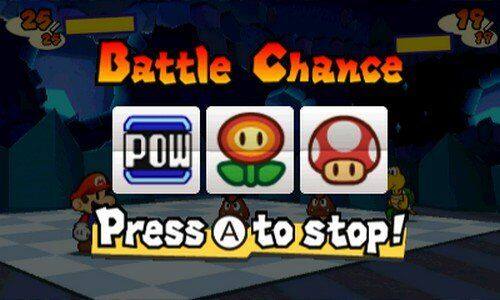 25 19 18  
Battle Chance  
Press A to stop!