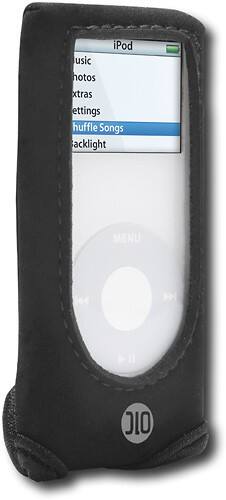 Angle Standard. DLO - Action Jacket for Apple® iPod™ nano - Black.