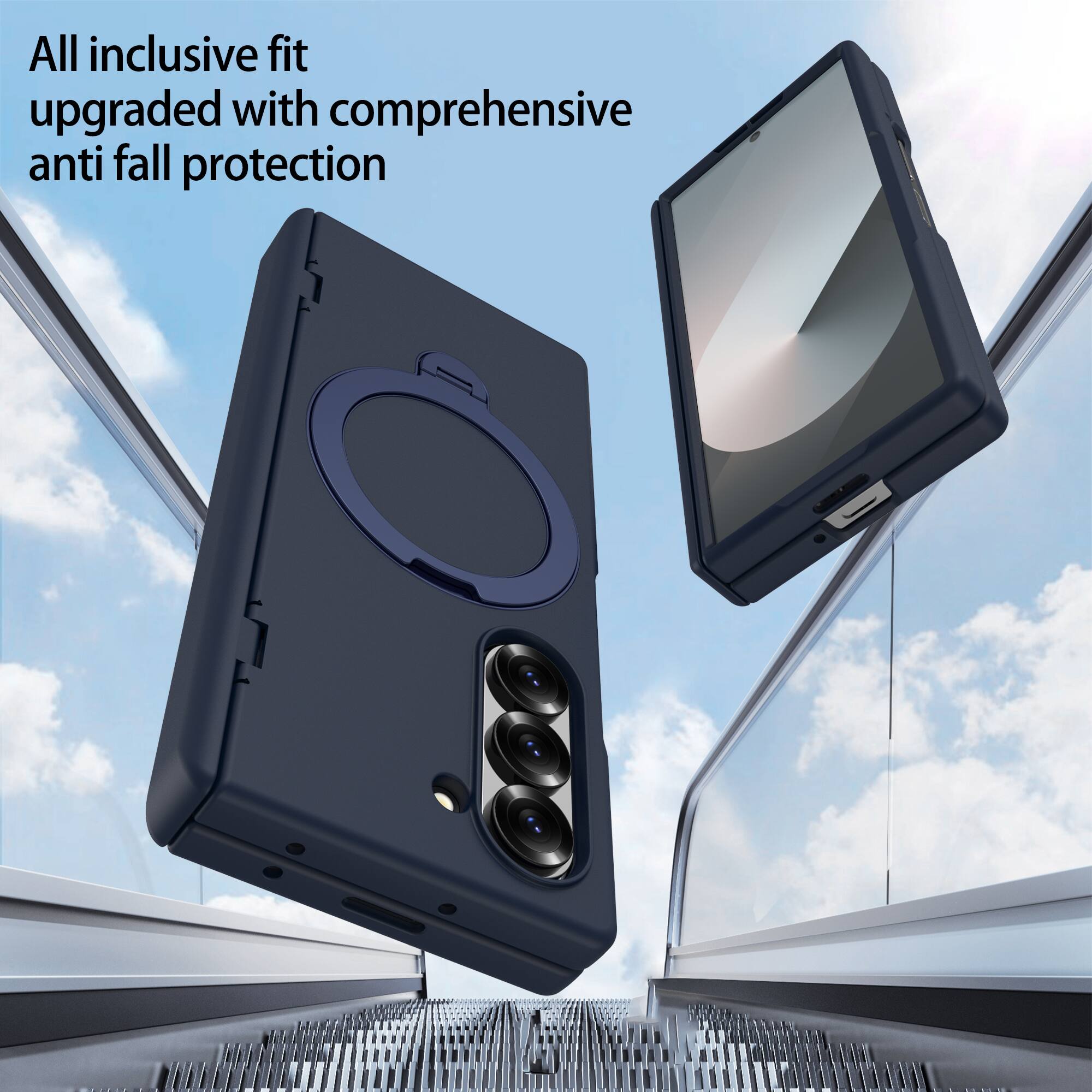 All inclusive fit upgraded with comprehensive anti fall protection