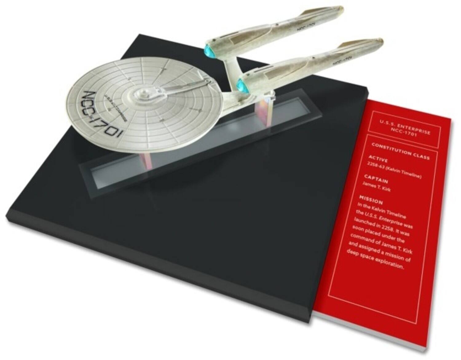 PopMarket - Star Trek 2009 - Starship Library Vol.3 - U.S.S. Enterprise NCC-1707 (Kelvin Timeline) Die-Cast Ship - COLLECTIBLES - Multicolor price history on PriceWatchPro