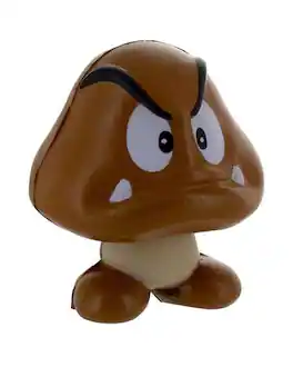 Jakks Pacific - Super Mario Foam Stress Ball | Goomba - Brown