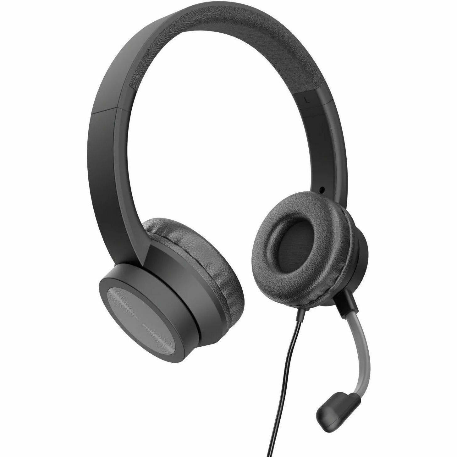 Alt View 2. CODi - CODi Voice-Isolating USB-C Headset with Boom Microphone - Microsoft Teams Certification - Stereo - USB Type C - Wired - Black.