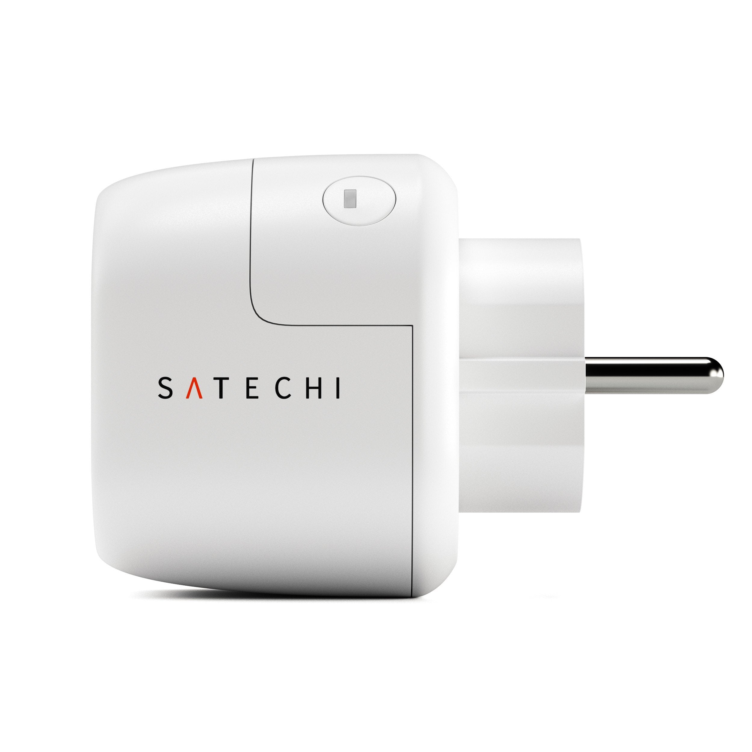 Left. Satechi - Smart Outlet (EU) - Orange.