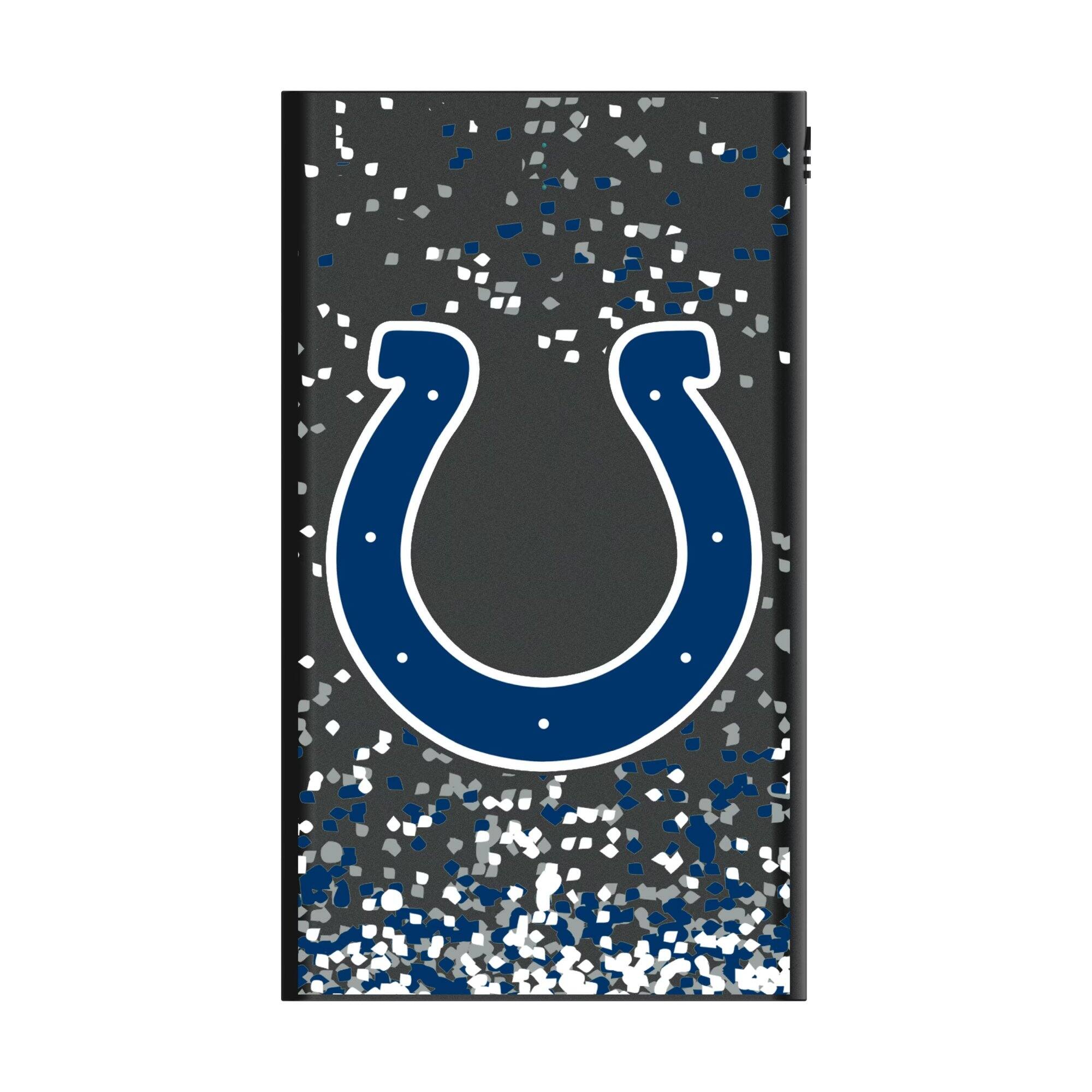 Alt View 1. Keyscaper - Indianapolis Colts 5000mAh Flat Powerbank - Black.