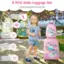 2 PCS Kids Luggage Set: A lovely companion for your kid. Lightweight Design. Easy to Maintain. Adjustable Telescoping Rod. Super Quiet Wheels. Durable & Robust Shell.