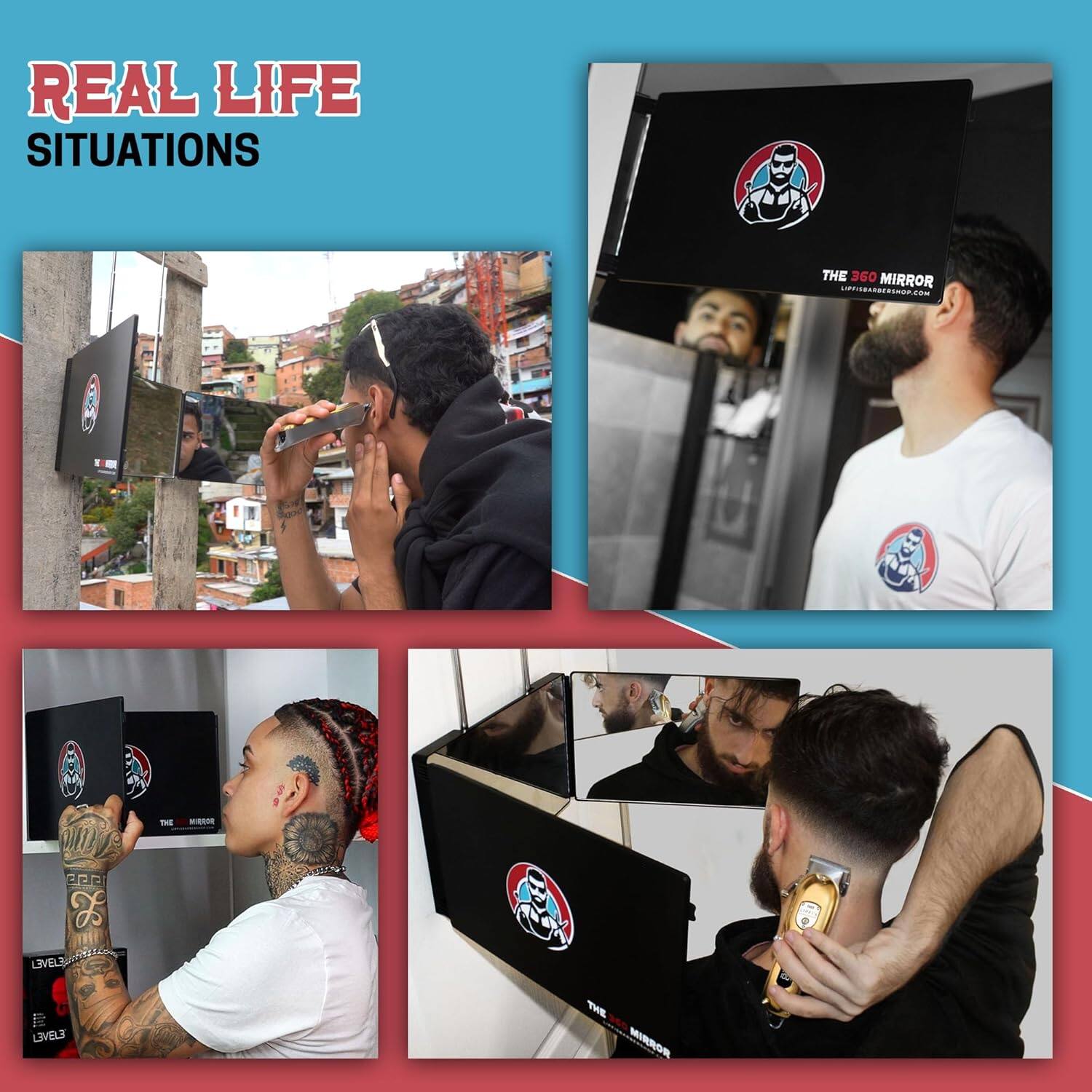 REAL LIFE SITUATIONS

THE 360 MIRROR
LEVEL3
THE 360 MIRROR
LEVEL3
THE 360 MIRROR
LEVEL3