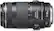 Front. Canon - EF 70–300mm f/4–5.6 IS USM Telephoto Zoom Lens - Black.