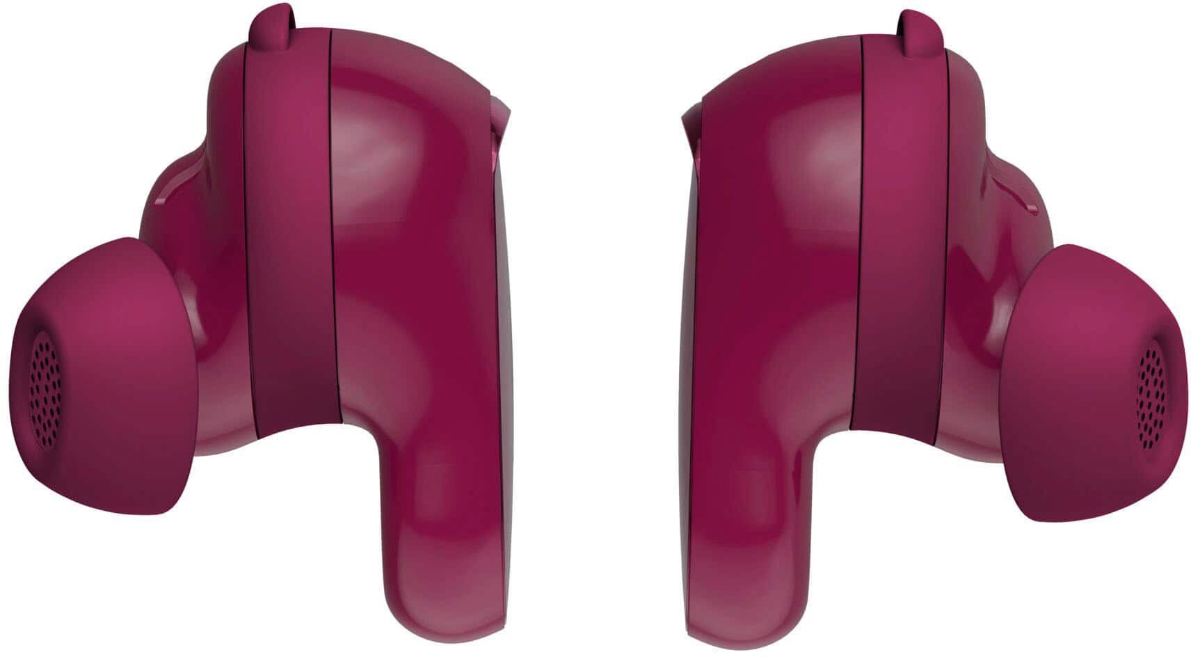 Left. Bose - QuietComfort Ultra (2nd Gen) True Wireless Noise Cancelling In-Ear Earbuds - Deep Plum.