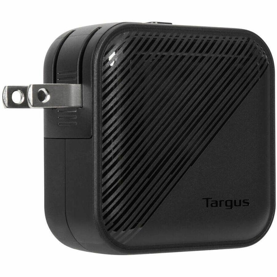 Alt View 1. Targus - Targus 65W GaN Wall Charger - 65 W - Europe, Asia, Australia, North America, South America - 120 V AC, 230 V AC Input - Black.