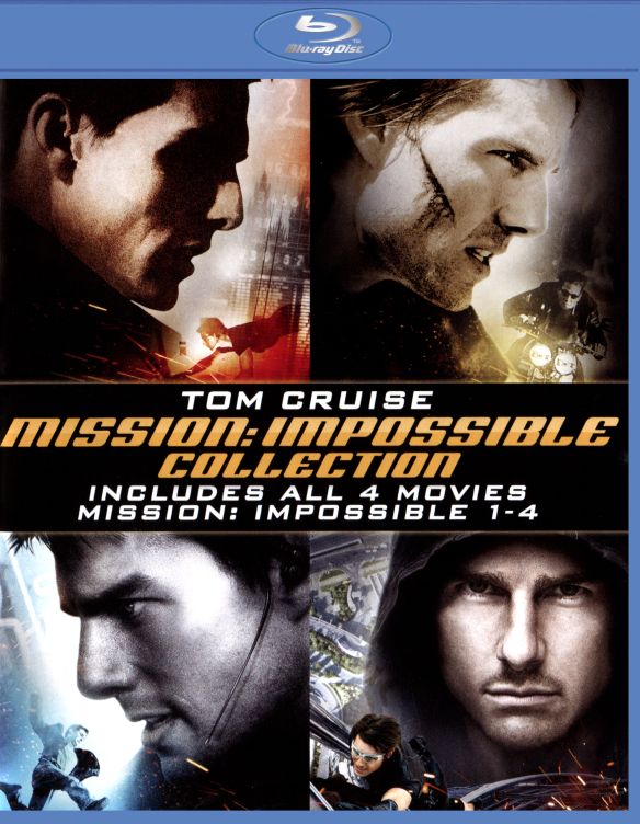  Mission: Impossible Quadrilogy [4 Discs] [Blu-ray]