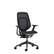 Angle. Steelcase - Karman Office/Gaming Chair with wheels for Hard Floors - Intermix Black.