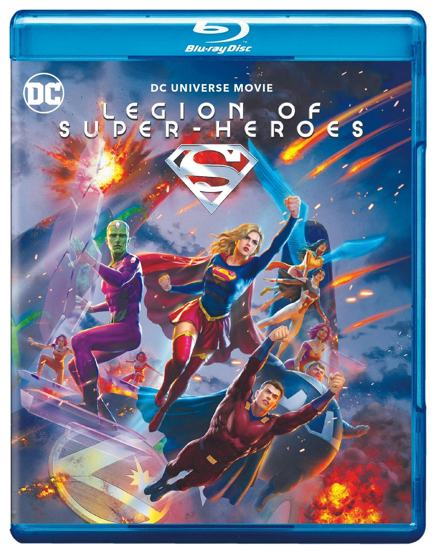 Front. Legion of Super-Heroes [Blu-ray].