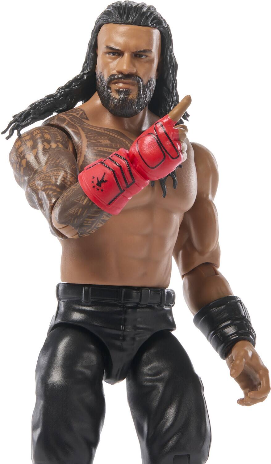 Alt View 3. Mattel - Mattel Collectible - WWE Main Event 6" Roman Reigns Action Figure   - COLLECTIBLES - Multicolor.