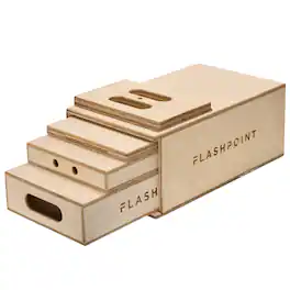 Flashpoint - Nested Apple Box 4-in-1 Photography Set