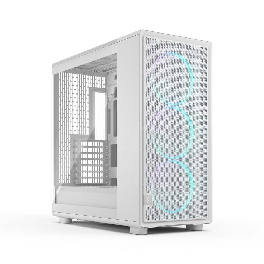 Fractal Design - Epoch XL White RGB - Tempered Glass, Mesh Front, 3 RGB Fans, Spacious ATX/mATX/ITX Case - White price history on PriceWatchPro