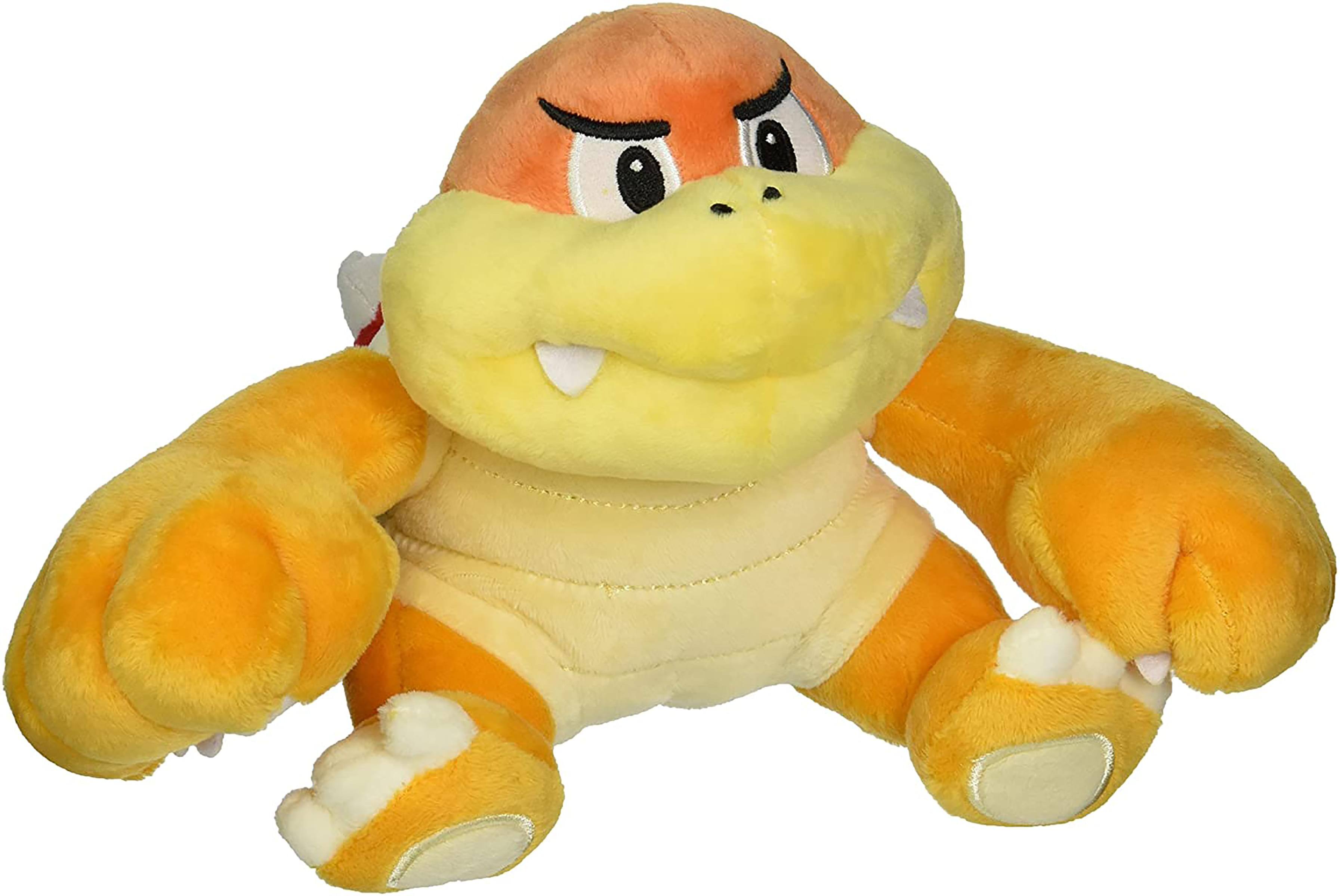 Front. Little Buddy - Super Mario All Star Collection 6 Inch Plush | Boom Boom - Yellow.