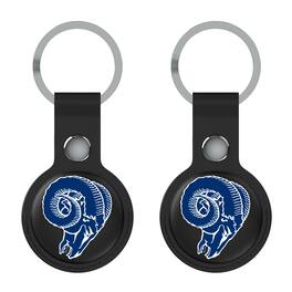 Keyscaper - Los Angeles Rams Two-Pack AirTag Holders - No Size - Black