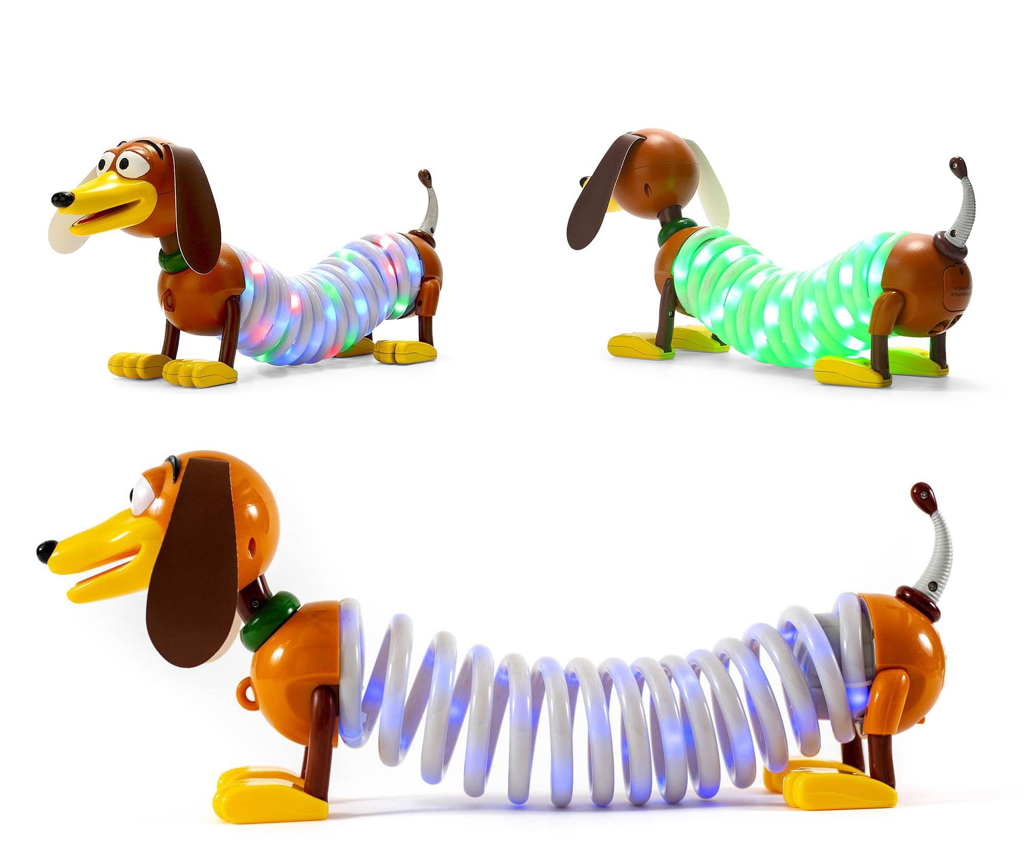 Alt View 2. Disney - Disney Pixar Toy Story Slinky Dog Mood Light | Slinky Dog Mood Lamp | 12 Inches - Brown.