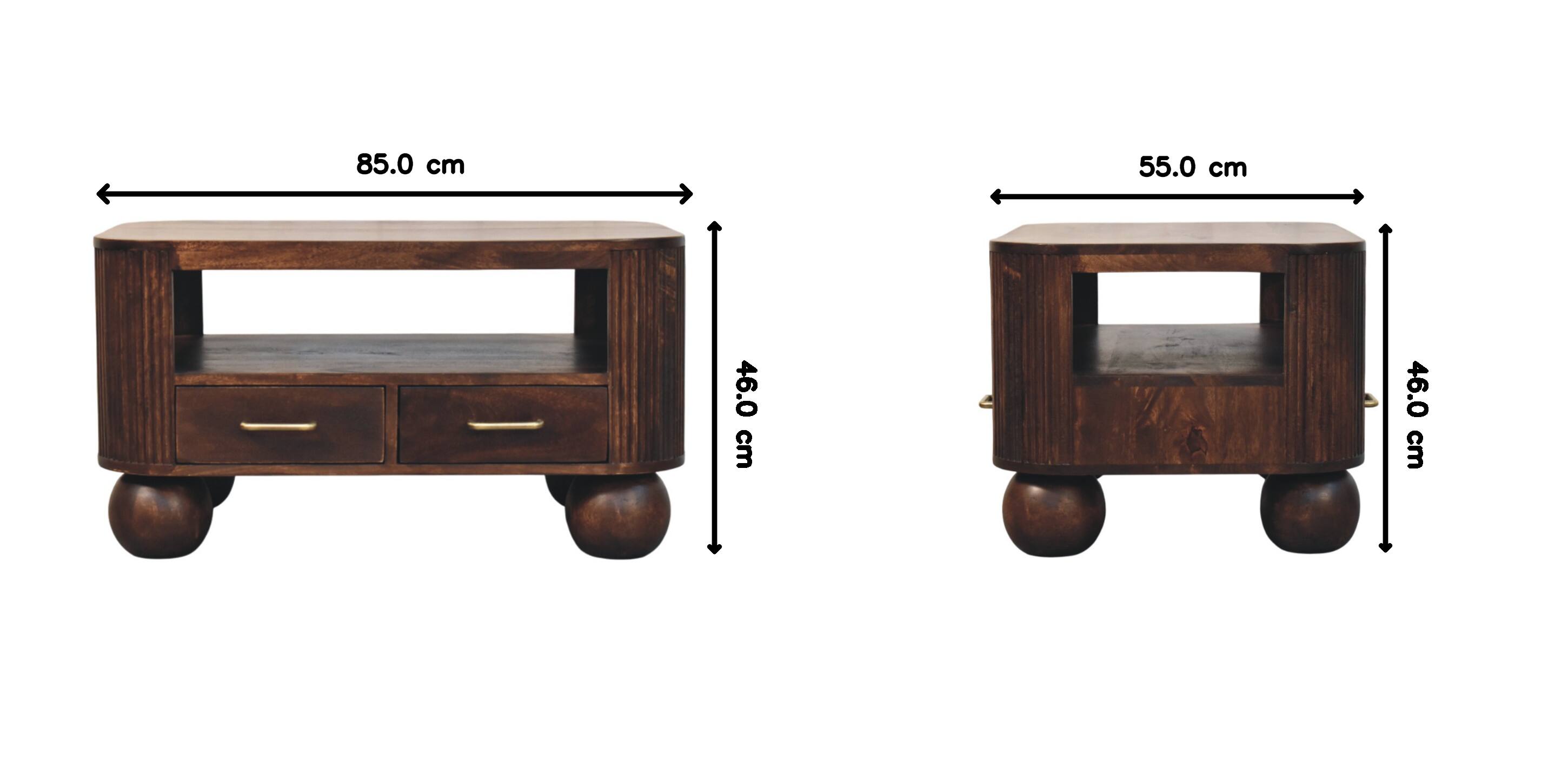 85.0 cm  
55.0 cm  
46.0 cm  
46.0 cm