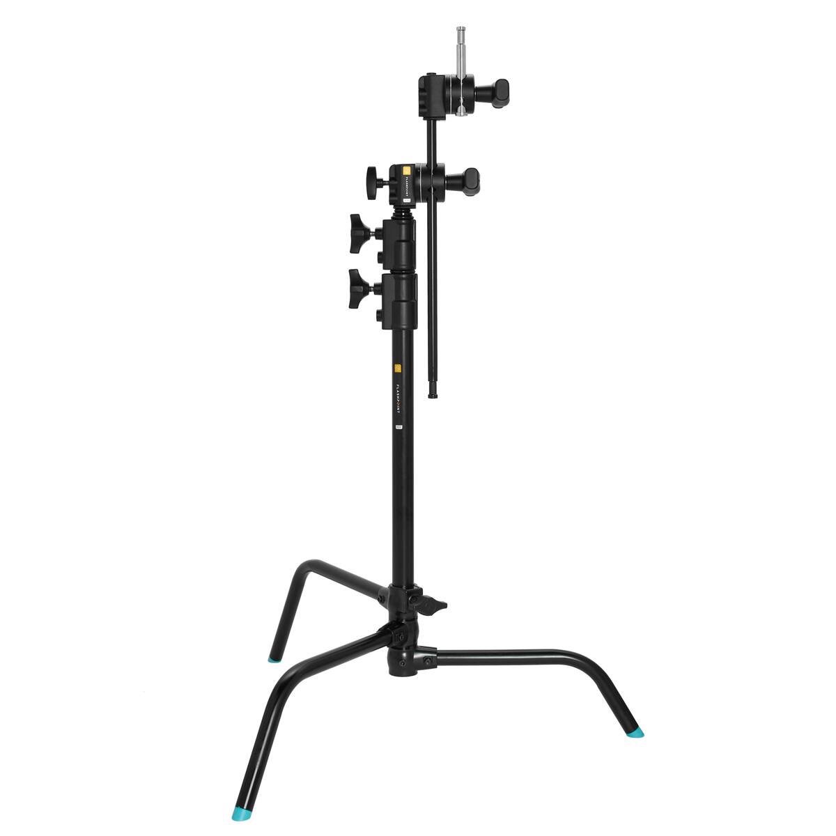 Alt View 9. Flashpoint - Flashpoint 20" Sliding C-Stand Kit w/2.5" Grip Head  20" Grip Arm, Black.