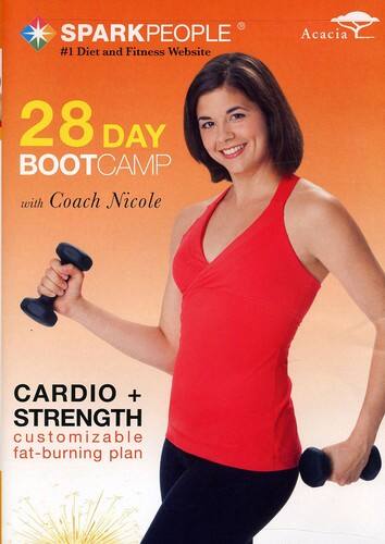 Front. Sparkpeople: 28 Day Boot Camp   - DVD.