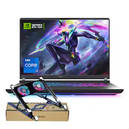 ASUS - ROG Strix 16" FHD+ Laptop - Intel Core i7-14650HX with 64GB RAM - 2TB SSD - NVIDIA GeForce RTX 5060 - PCO LT Cooler - Gray