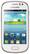 Front Standard. Samsung - Galaxy Fame Cell Phone (Unlocked) - White.