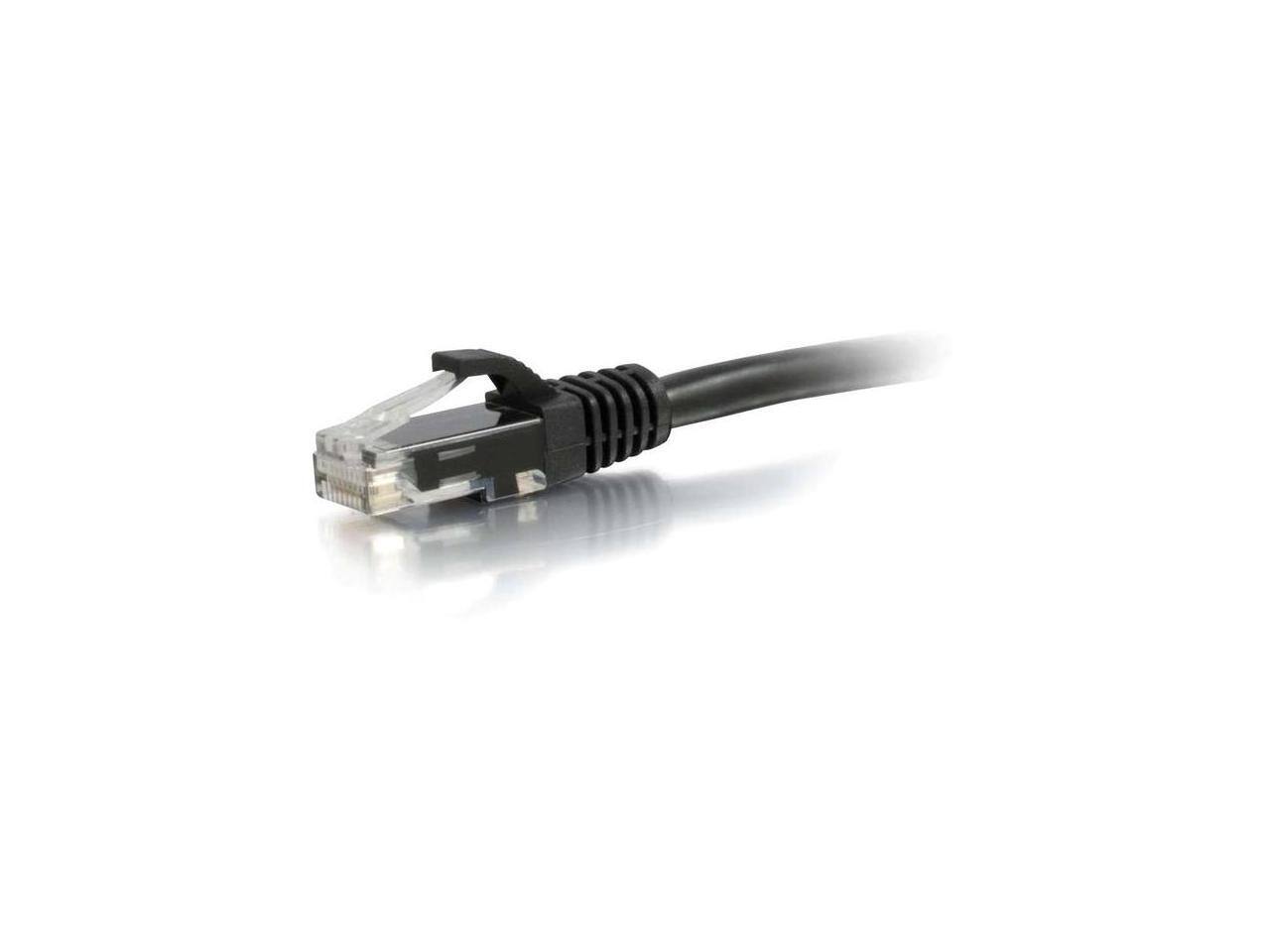 Alt View 1. Cables to Go - C2G 00723 C2G 1FT CAT6A SNAGLESS UNSHIELDED (UTP) NETWORK PATCH ETHERNET CABLE - BLACK - 1.