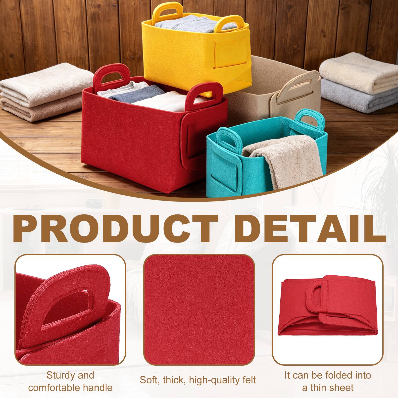 PRODUCT DETAIL

- Sturdy and comfortable handle
- Soft, thick, high-quality felt
- It can be folded into a thin sheet