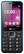Front. BLU - Tank II Cell Phone (Unlocked) - Black/Blue.