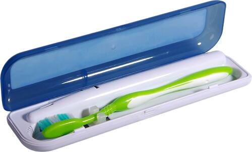 Pursonic - S1 Portable UV Toothbrush Sanitizer - Transparent Blue/White