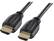 Front. Dynex™ - 12' 4K Ultra HD HDMI Cable - Black.