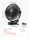 9.3 in / 235 mm
10.9 in / 277 mm
3.5 in / 90 mm
VEVOR
Item Model Number: Lok-M8AG
Wind Speed Settings: 4
Voltage: DC5V
Net Weight: 1.7lbs / 0.79kg
Product Size: 9.3x3.5x10.9in / 235x90x277mm
Accessories: Type-C to Type-C charging cable
Airflow: 139 CFM
Power: 8W
Noise Level: ≤46 dB