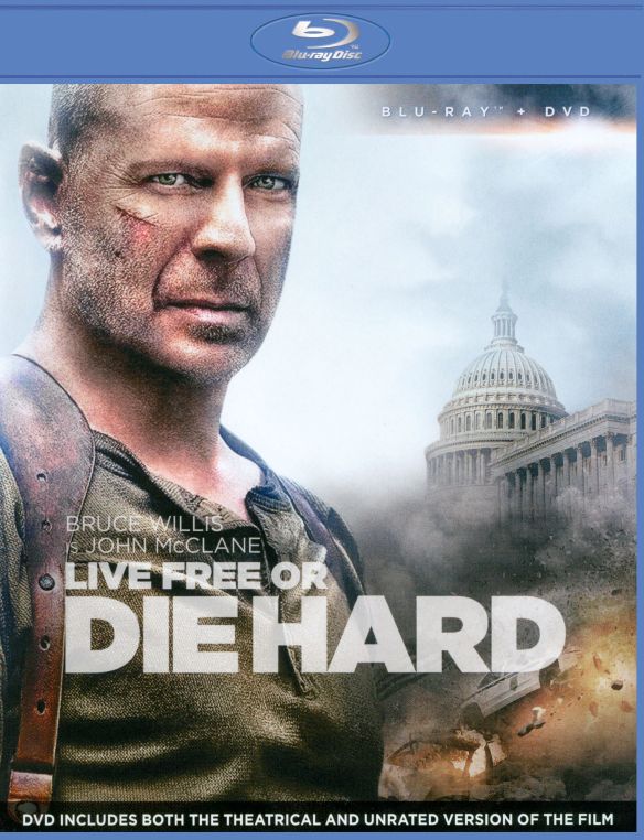 Live Free or Die Hard [2 Discs] [Blu-ray/DVD] [2007]