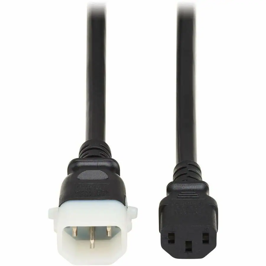 Tripp Lite Rallonge d'alimentation Robuste 15 A, 14 AWG (IEC-320-C14 à Tripp Lite Rallonge d'alimentation Robuste 15 A, 14 AWG (IEC-320-C14 à