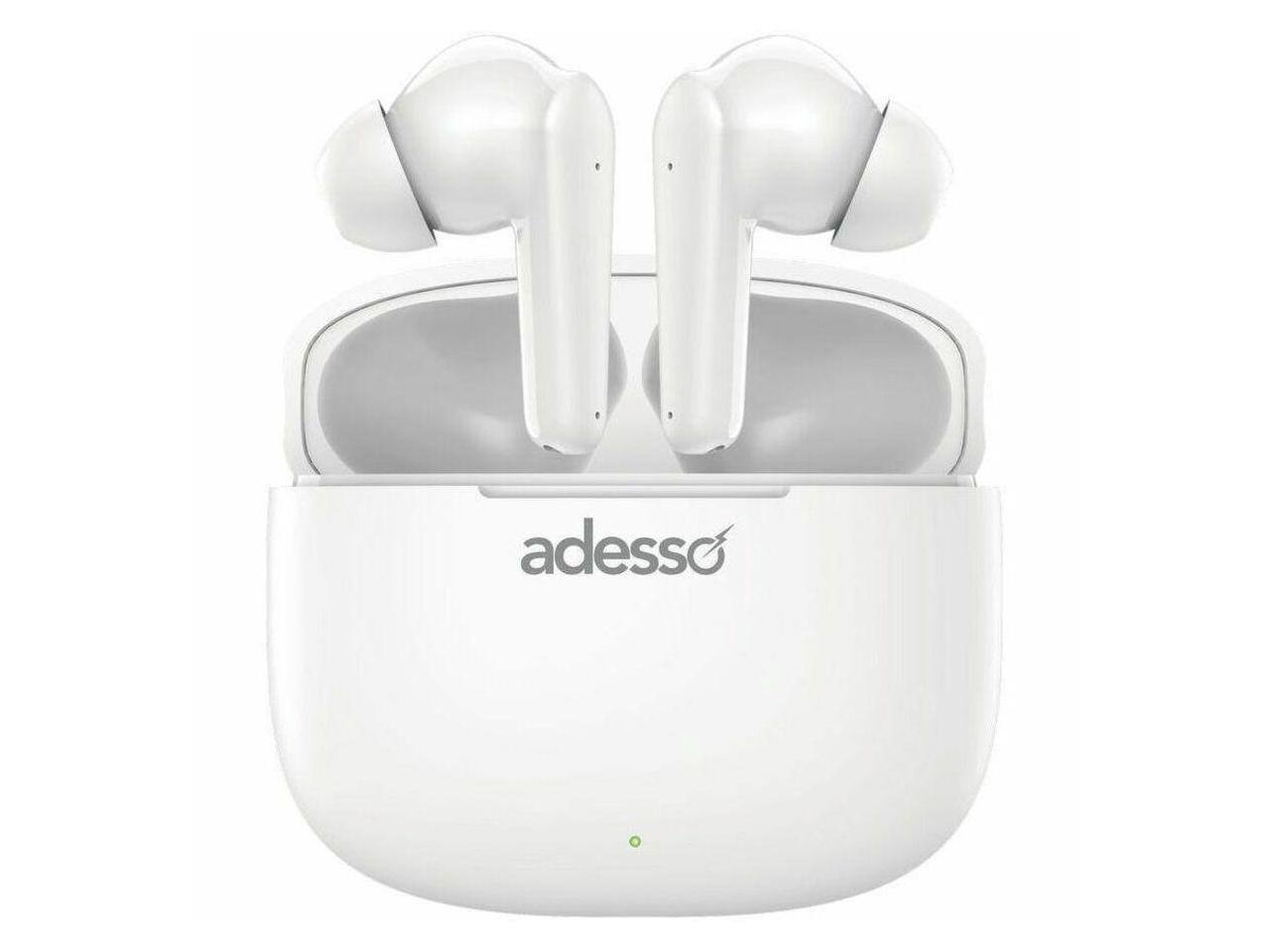 Alt View 7. Adesso - Adesso Xtream T1 Bluetooth Earbuds with Mic - True Wireless Stereo Headphones - Blue.