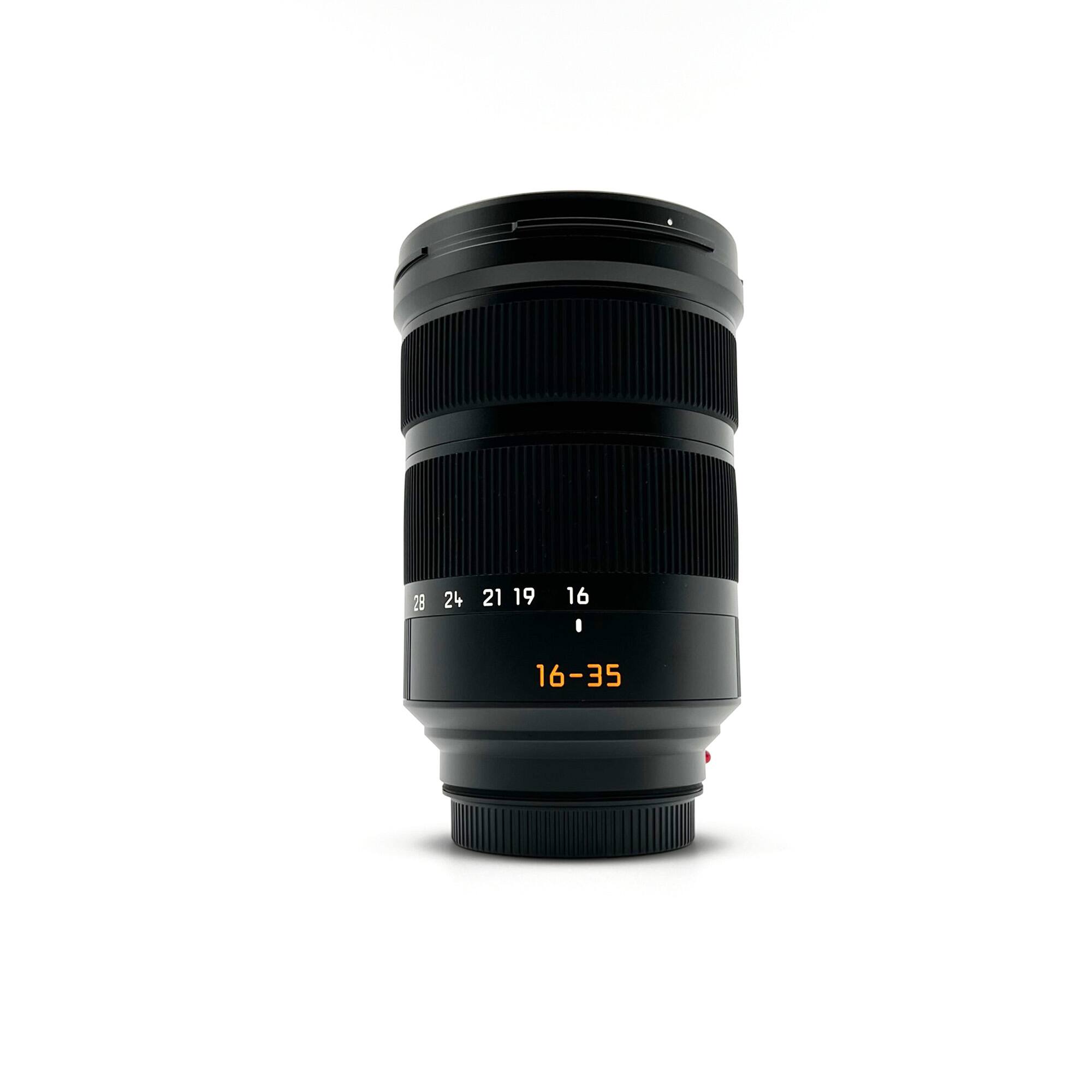 Alt View 4. Leica - Leica Super-Vario-Elmar-SL 16-35mm f/3.5-4.5 ASPH. Lens - Black.