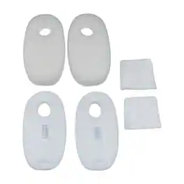 HQRP - 2-Pack Foam and Felt Filter Kit for Shark Rocket DuoClean HV380 Series Vacuums, Replaces XFFH380 XPSTFH380