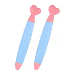 Unique Bargains - 2pcs Crayon Stylus Pens High Sensitivity Universal Capacitive Pens for Touch Screen Devices, Phone, Tablet - Light Blue