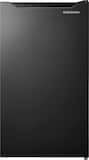 Insignia™ - 3.3 Cu. Ft. Mini Fridge with Door Storage and ENERGY STAR Certification - Black