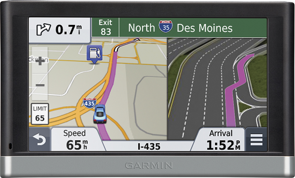 enorm Rejse cafeteria Garmin nüvi 2597LMT 5" Built-in Bluetooth Lifetime Map and Traffic Updates  Portable GPS Black/Gray 010-01123-30 - Best Buy