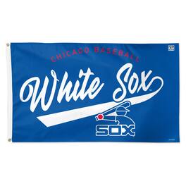 WinCraft - Chicago White Sox 3' x 5' Single-Sided Heritage Deluxe Team Flag - Multicolor