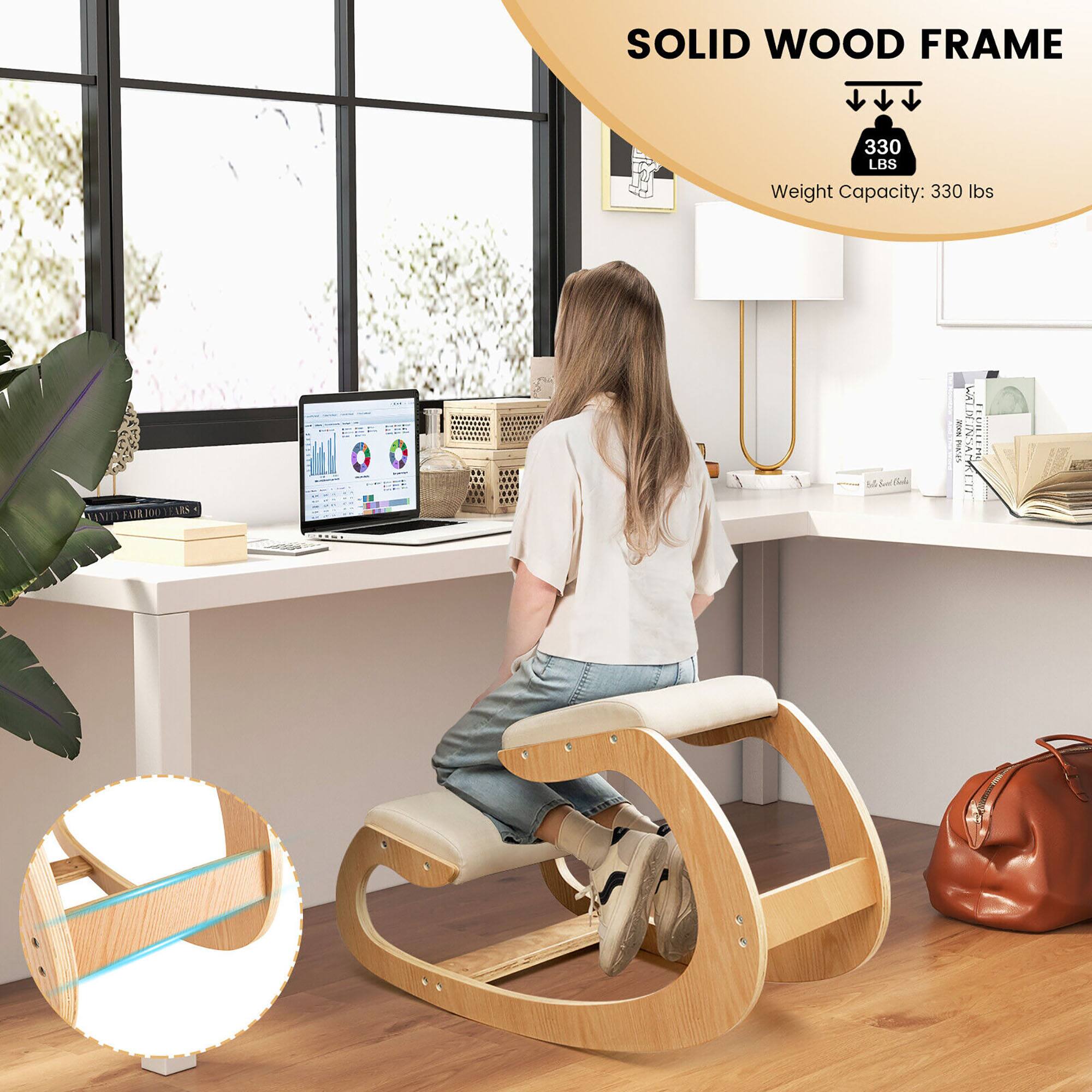 SOLID WOOD FRAME  
Weight Capacity: 330 lbs