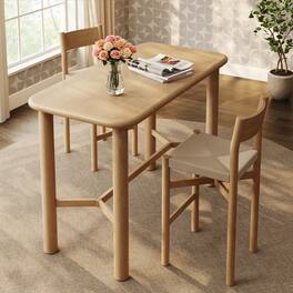 Alvia Rectangular 60" Oak Wood Bar Table by Modway - Weathered Oak