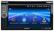 Front. Sony - 6.1" - CD/DVD - Built-In Bluetooth - Satellite Radio-Ready - In-Dash Receiver - Black.
