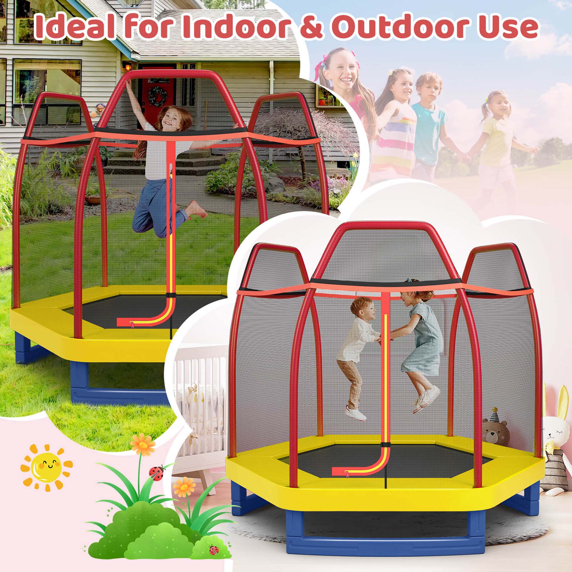 Ideal for Indoor & Outdoor Use