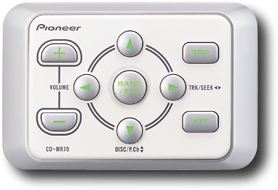 Pioneer CD-MR70 Marine-Use Remote 