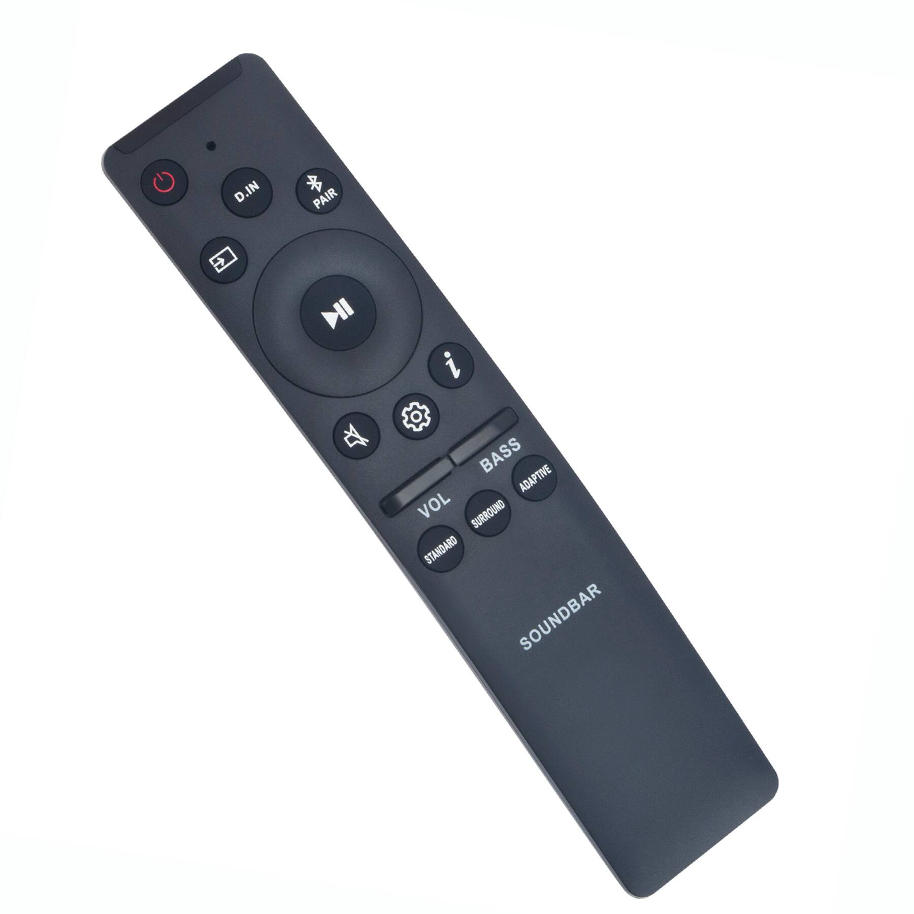 D.IN  
PAIR  

BASS  
ADAPTIVE  
VOL  
SURROUND  
STANDARD  

SOUNDBAR